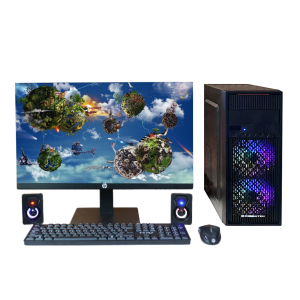 Máy Tính H81 + LCD HP 24 inch Tiết kiệm, phù hợp mọi nhu cầu cơ bản!