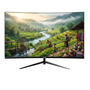 Màn hình YUNSI Y2765Q | 1K, Full HD, 165Hz, Cong, Đen