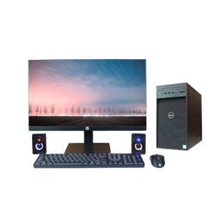 Bộ Máy trạm Workstation Dell T3630 MT + LCD HP 24 inch Video, PTS