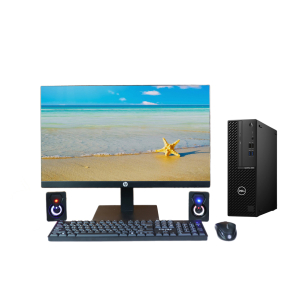 Máy bộ Dell Optilex 3080 SFF + LCD HP 24 inch giái trí đa phương tiện