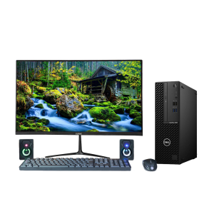 Máy bộ Dell Optilex 3080 SFF + LCD YUNSI Y240Q8 24 inch giái trí đa phương tiện