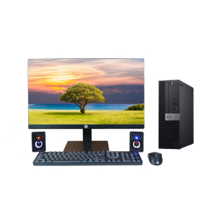 Máy bộ Dell Optilex 5060 SFF + LCD HP 24 inch - Giái trí học tập