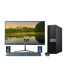 Máy bộ Dell Optilex 5060 SFF + LCD YUNSI Y240Q8 24 inch - Giái trí học tập