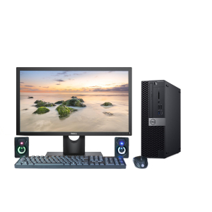 Máy bộ Dell Optilex 5070 SFF - Màn Dell 20 inch học tập ổn định