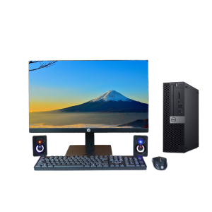 Máy bộ Dell Optilex 5070 SFF - Màn HP 24 inch bán hàng - kế toán