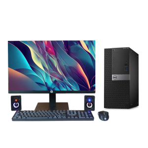 Máy bộ Dell Optilex 7050 MT + LCD HP 24 inch Chuyên văn phòng