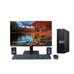 Máy bộ Dell Optilex 7060 SFF + LCD HP 24 inch - chuyên giải trí - làm việc
