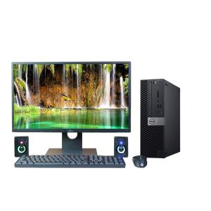Máy bộ Dell Optilex 7070 SFF - Màn Dell 24 inch bán hàng - kế toán