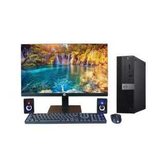 Máy bộ Dell Optilex 7070 SFF - Màn HP 24 inch bán hàng - kế toán