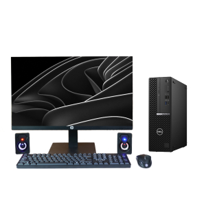 Máy bộ Dell Optilex 7080 SFF + LCD HP 24 inch Giải pháp làm việc không gián đoạn