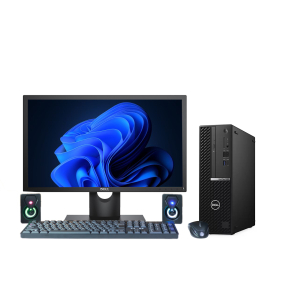 Máy Bộ Dell OptiPlex 5080 SFF + LCD DELL 24 inch Kết nối toàn diện – Sẵn sàng cho mọi nhu cầu