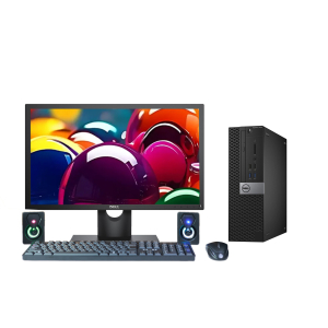 Máy Bộ Dell OptiPlex 7040 SFF + LCD DELL 24 inch Xử lý mượt mà, đa nhiệm cực nhanh