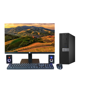 Máy Bộ Dell OptiPlex 7040 SFF + LCD HP 24 inch Hiệu suất văn phòng đỉnh cao, tiết kiệm không gian