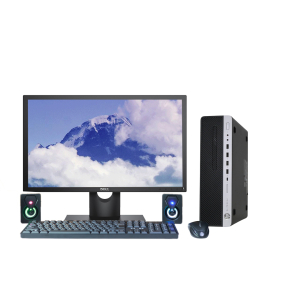 Máy bộ HP 800 G4 SFF + LCD DELL 20 inch Bền bỉ, đáng tin cậy cho văn phòng