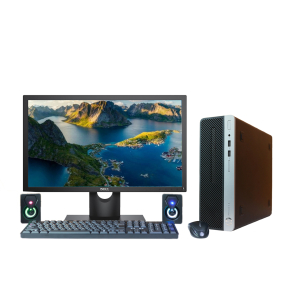 Máy bộ HP ProDesk  400 G5 SFF -  LCD Dell 20 inch Chuyên học tập