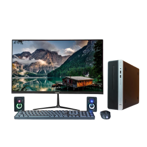 Máy bộ HP ProDesk  400 G6 SFF + LCD YUNSI Y240Q8 24 inch - Chuyên làm việc - giải trí