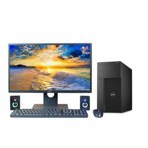 Máy trạm Workstation Dell Precision 3620 + LCD DELL 24 inch chuyên đồ họa