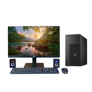 Máy trạm Workstation Dell Precision 3620 + LCD HP 24 inch chuyên đồ họa