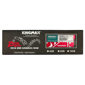Ram Kingmax Heatsink Zeus 16GB DDR4 3200MHz RED