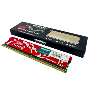 Ram Kingmax Heatsink Zeus 4GB DDR4 2666 MHz RED