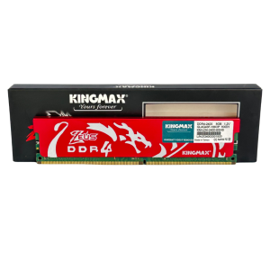 Ram Kingmax Heatsink Zeus 8GB DDR4 2400 MHz RED